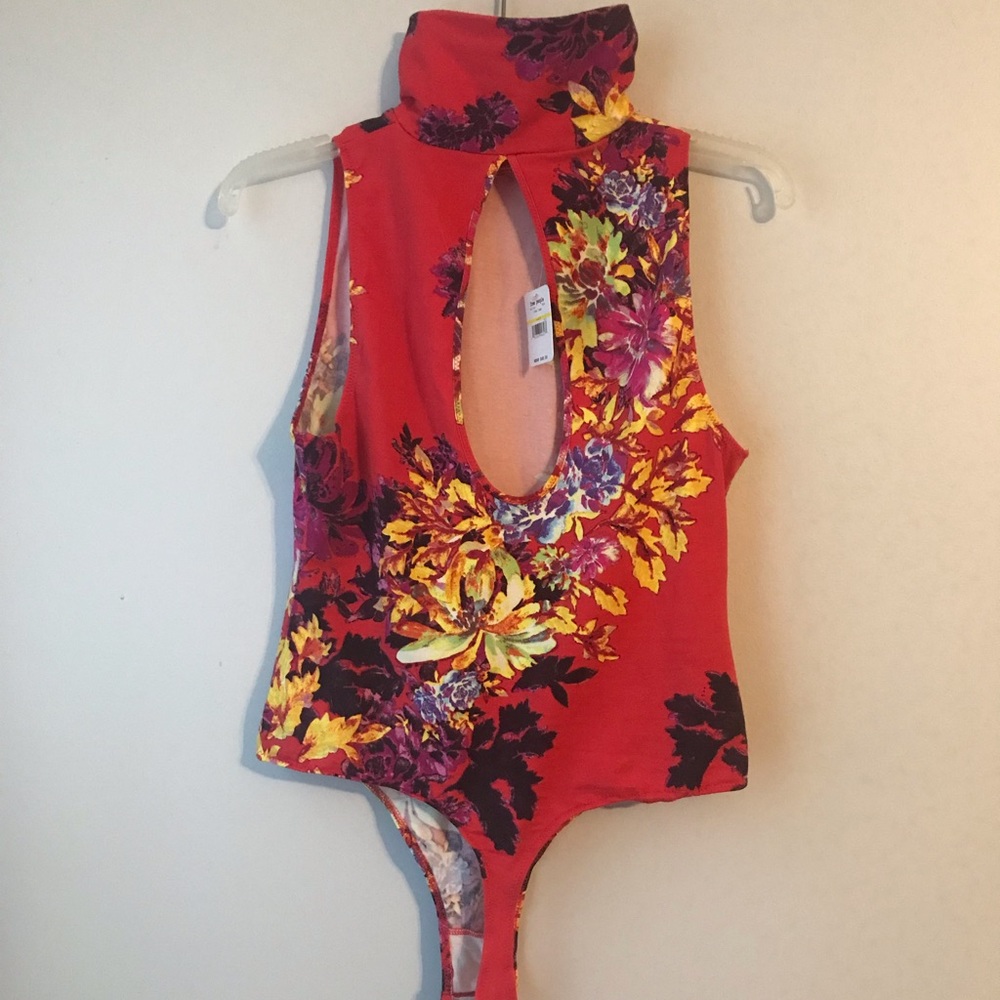 SZ LG ONLY NEW Free people thong bodysuit - Picture 2 of 5